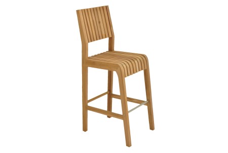 Teak Maldives Bar Armless Chair
