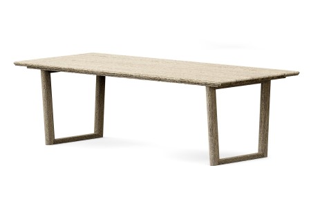 98" Sema Rectangular Dining Table - Weathered Teak