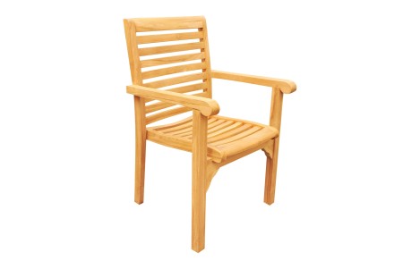 Hari Stacking Arm Chair